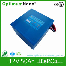 Bateria LiFePO4 12V 50ah para luz solar de rua